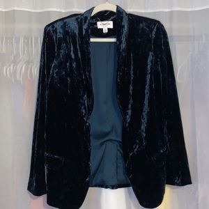 Velvet Blazer